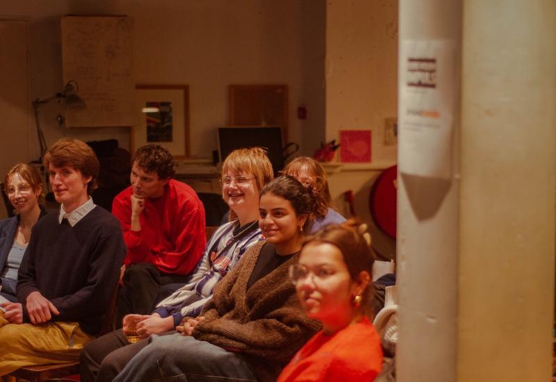 Photo of audience at The Hub in Arnhem